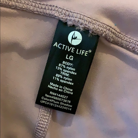 Purple Capri Yoga Pant - Picture 6 of 6